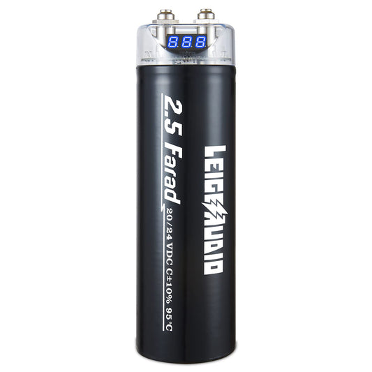2.5 Farad Digital Power Capacitor for Car Audio Systems