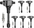 Ignition Coil Packs & Spark Plugs Kit for Nissan 3.5L V6 - Reliable
