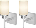 AONEON Bathroom Light Fixtures with Brushed Nickel Finish