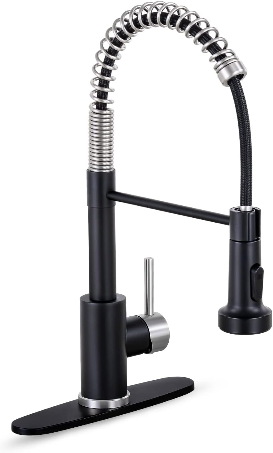 HGN Kitchen Faucet with Pull Down Sprayer for Easy Cleanup