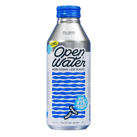 16oz Open Water Electrolyte Bottled Still Water | BPA-Free & Eco-Friendly