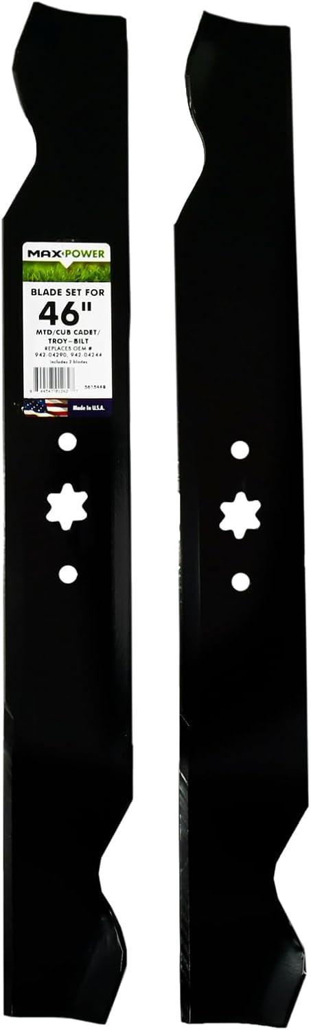 MaxPower 561544B 2-Blade Set for 46 Inch Cut Mowers