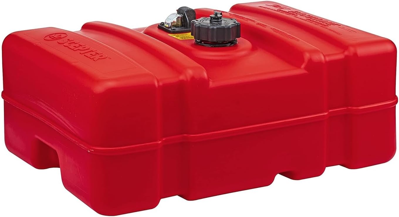 Scepter 12 Gallon Low Profile Marine Fuel Tank for Outboard Boats