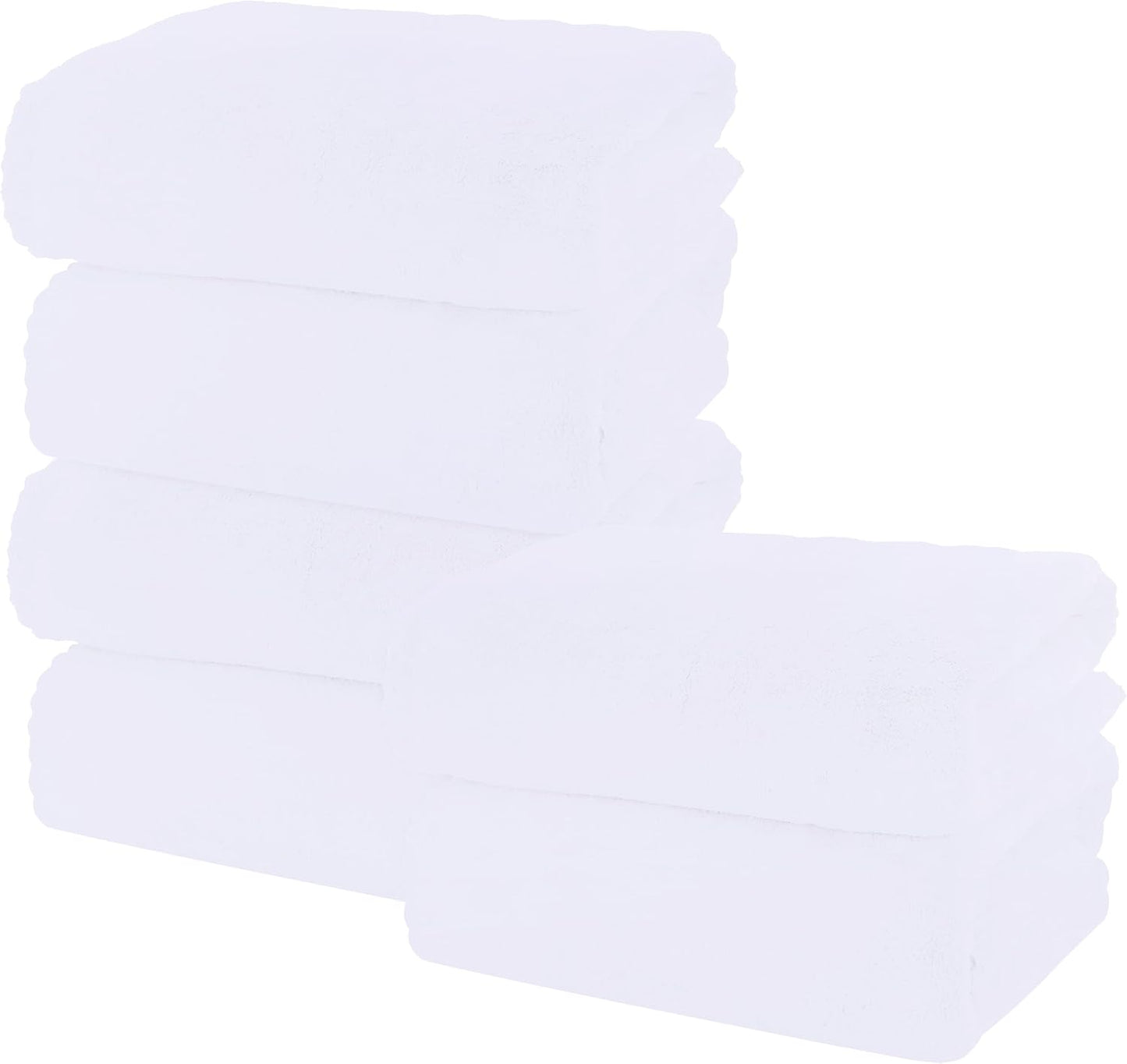 MOONQUEEN 6 Pack Premium Bath Towel Set - Ultra Soft and Absorbent