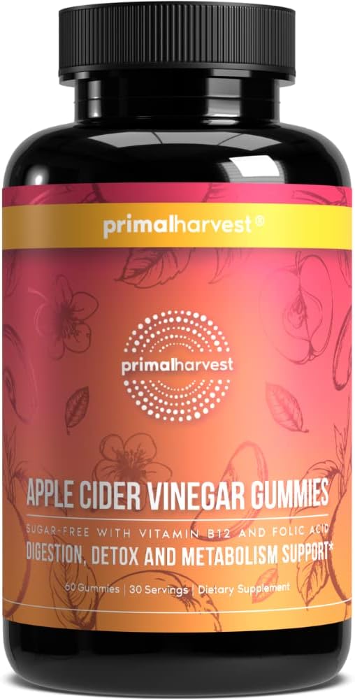 Immunity Boost ACV Gummies, Sugar-Free, 750MG