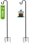 Shepherd Hook 60 in Single Hook with 5 Leg Base - Stable Outdoor