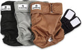 Pet Parents Washable Dog Diapers 3pack with Extendrs - Comfortable
