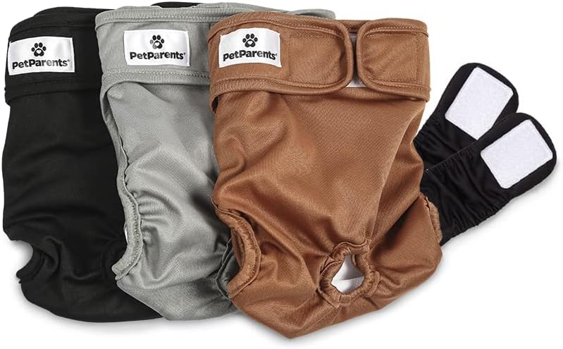 Pet Parents Washable Dog Diapers for Comfort and Fit