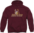 LOGOVISION Unisex Collegiate Distressed Pullover Hoodie - Comfortable