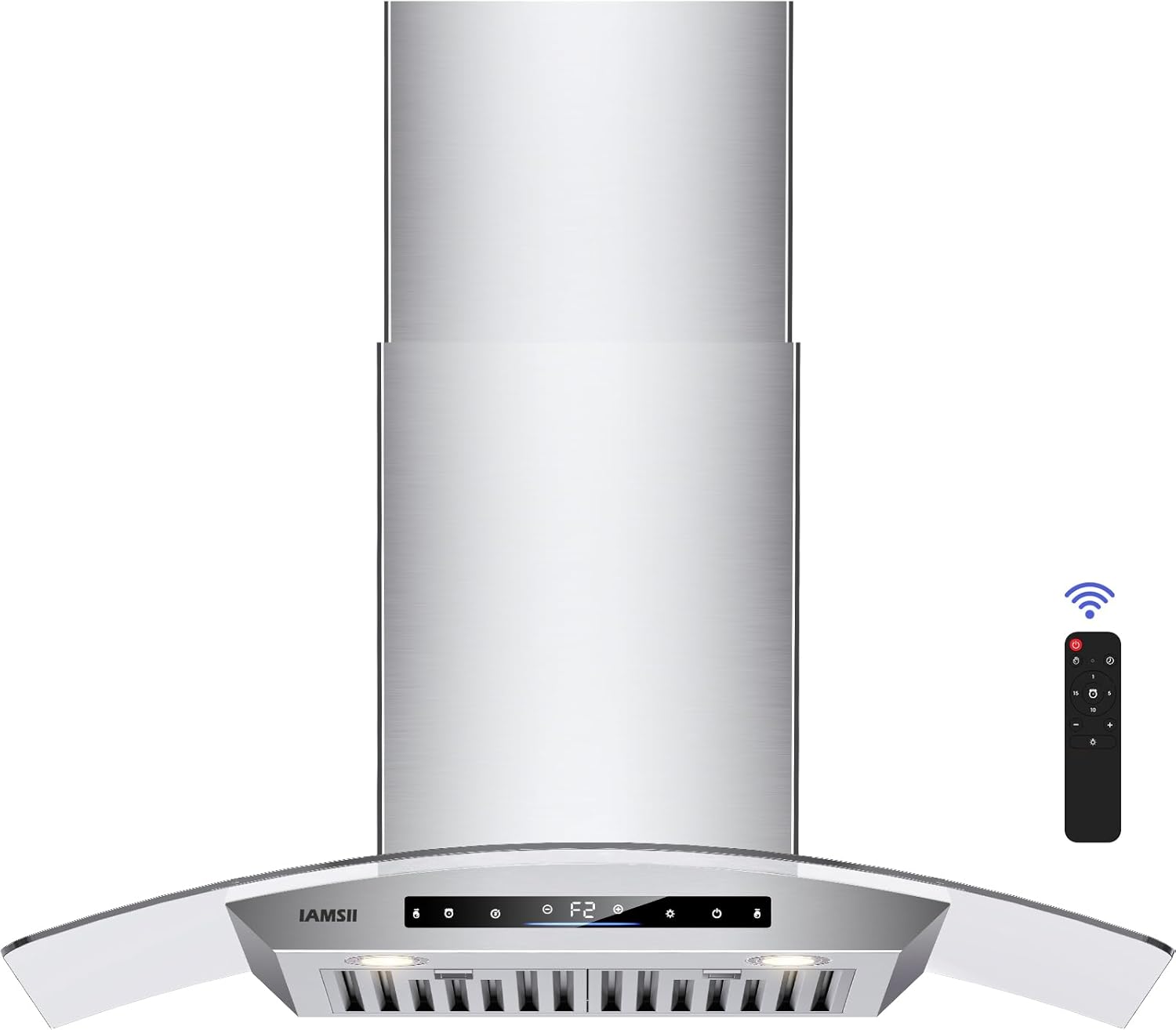 36 inch Wall Mount Range Hood with 900 CFM Powerful Suction
