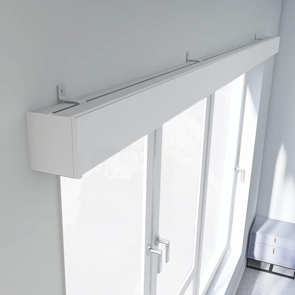 ZSHINE 3-in-1 Curtain Track Rod - Wall Mounted