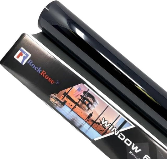 RockRose 15% Premium Carbon Car Window Tint Film for Privacy