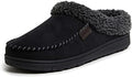 Dearfoams Mens Brendan Breathable Memory Foam Clog Slipper
