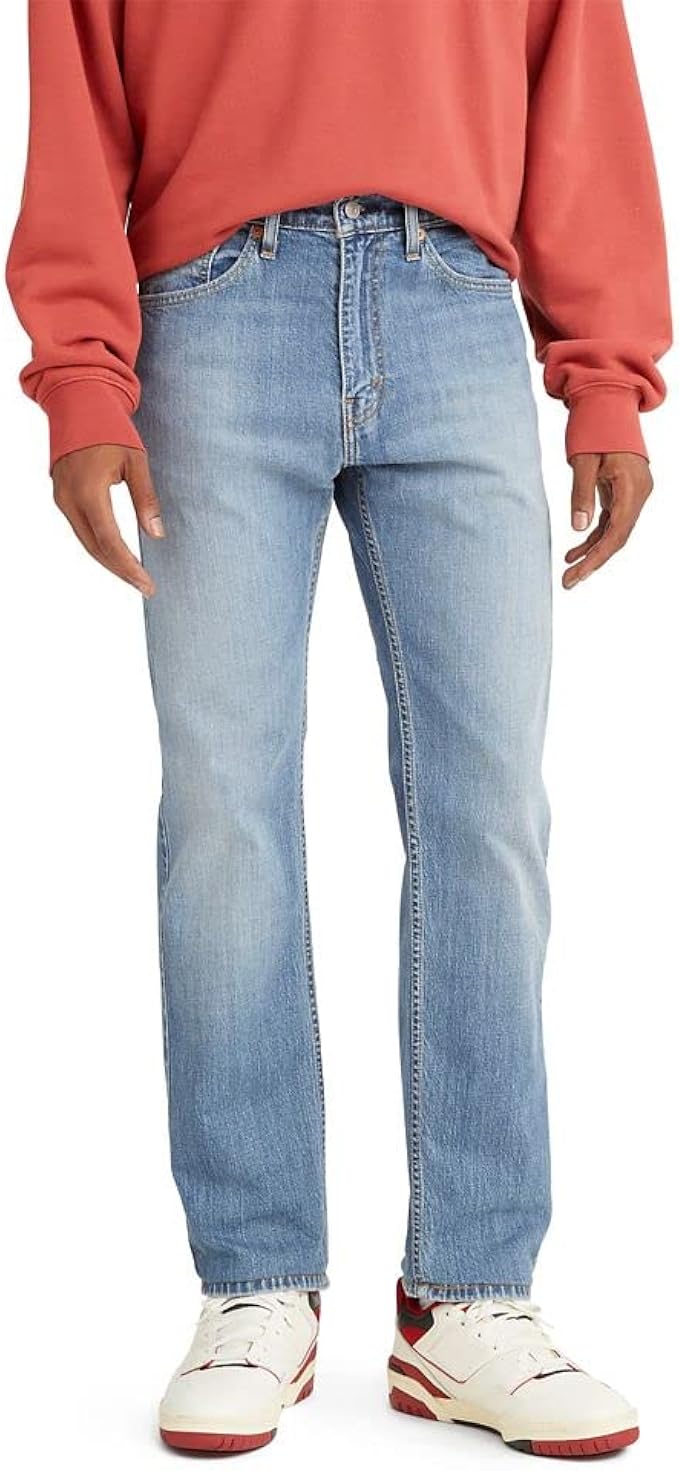 Levi's Men's 505 Regular Fit Jeans for Comfort and Style