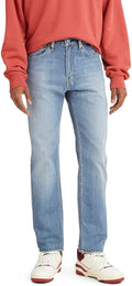 Levi's Men's 505 Regular Fit Jeans - Straight Cut Cotton Denim