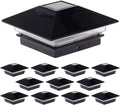 Solar Post Cap Lights 12 Pack for 4x4 Posts - Easy Solar LED