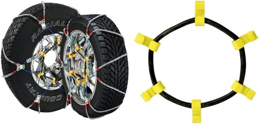 SCC SZ143 Super Z6 Tire Chains for Cars, Pickups, and SUVs