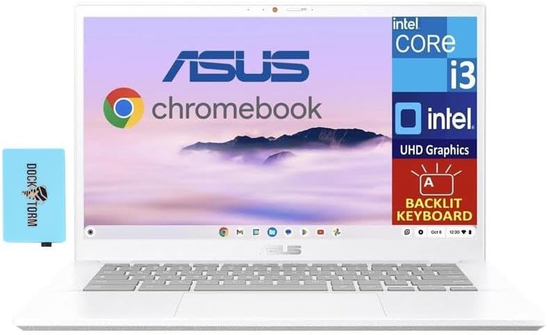 ASUS Chromebook Plus CX34 with 14.0 FHD Display and More