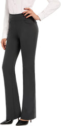 Bootcut Yoga Dress Pants High Waist 29-35in Inseam - Stretch Work