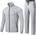 Mens Tracksuits 2 Piece Full Zip Sports Sweatsuit Jogging Suits