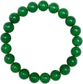 Forziani 10mm Green Jade Beaded Bracelet for Men - Energy & Clarity