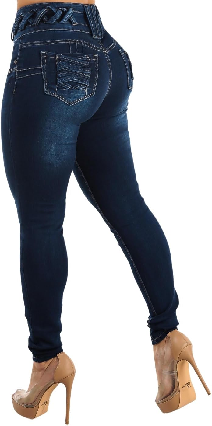 Butt Lifting Jeans for Women - High Waisted Skinny Fit