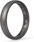 Thin Elements Silicone Ring 4.3mm Wide Rose Gold - Stackable Band