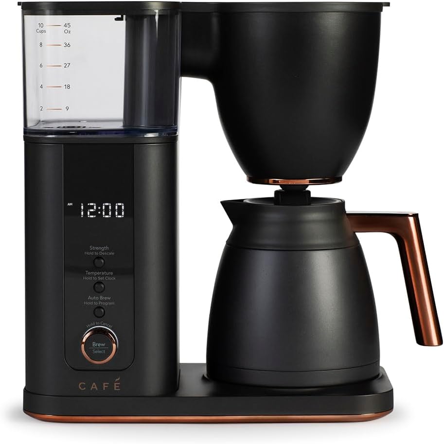 Caf 10-Cup Thermal Coffee Maker | Voice-to-Brew | Smart Home | SCA Certified