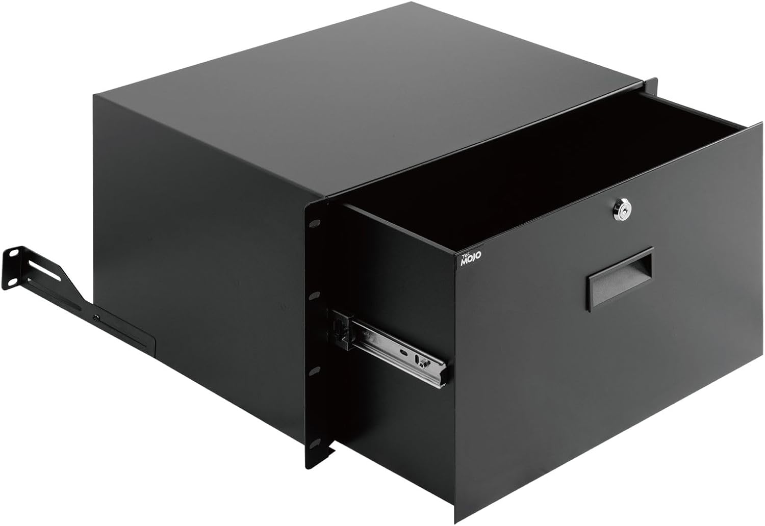 Tecmojo 6U Rack Drawer for 19in Network Equipment Storage