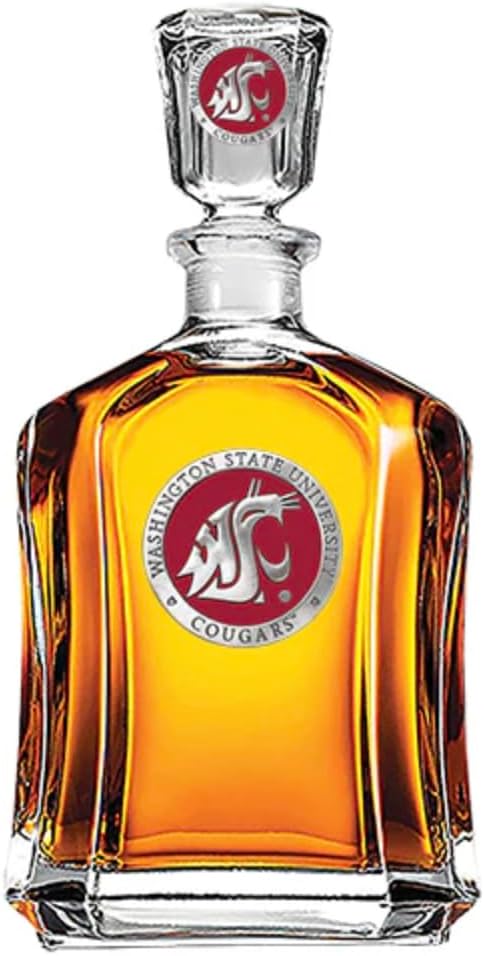 Heritage Pewter Washington State Capitol Decanter for Whiskey
