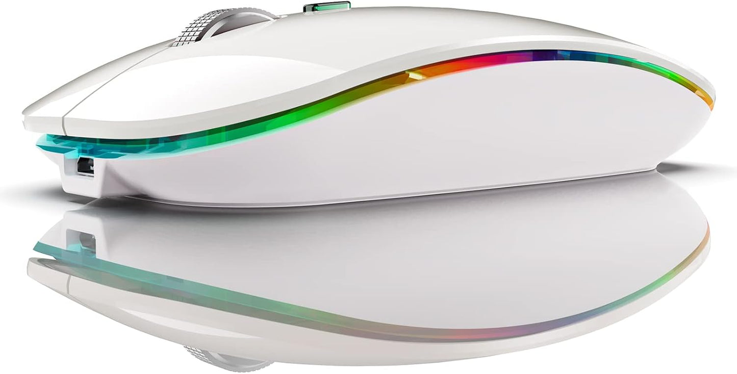 Lightweight Rechargeable Gaming Mouse with RGB - Attoe