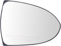 TRQ Heated Mirror Glass Right Passenger Side for 2011-2016 Kia