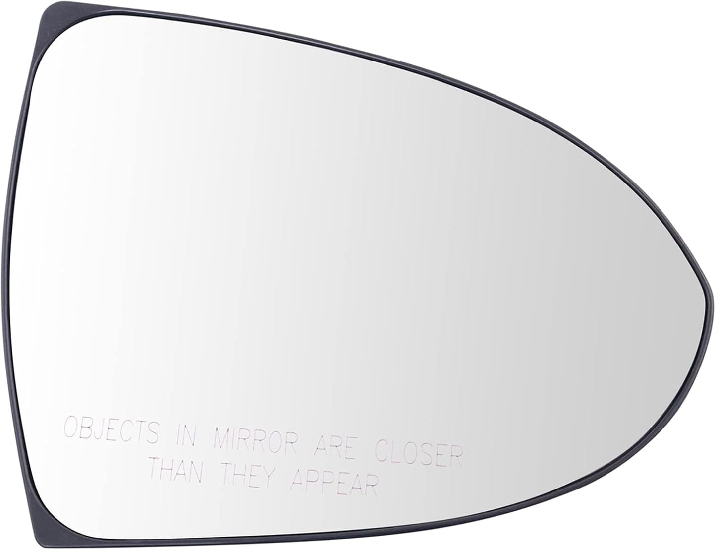 TRQ Heated Mirror Glass Right Passenger Side for 2011-2016 Kia