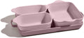 Bakeware Set 5-Piece Nonstick Ceramic Stoneware - Space-Saving