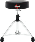 Gibraltar Drum Throne with Adjustable Height - Comfortable Round Seat