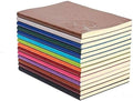 Colorful A5 PU Leather Journals Set for School and Office Use