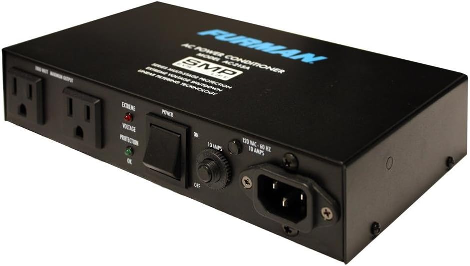 Reliable Voltage Protection: Furman AC-215A Power Conditioner - Black