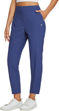 baleaf Womens Travel Pants Petite Ankle - Lightweight Stretch