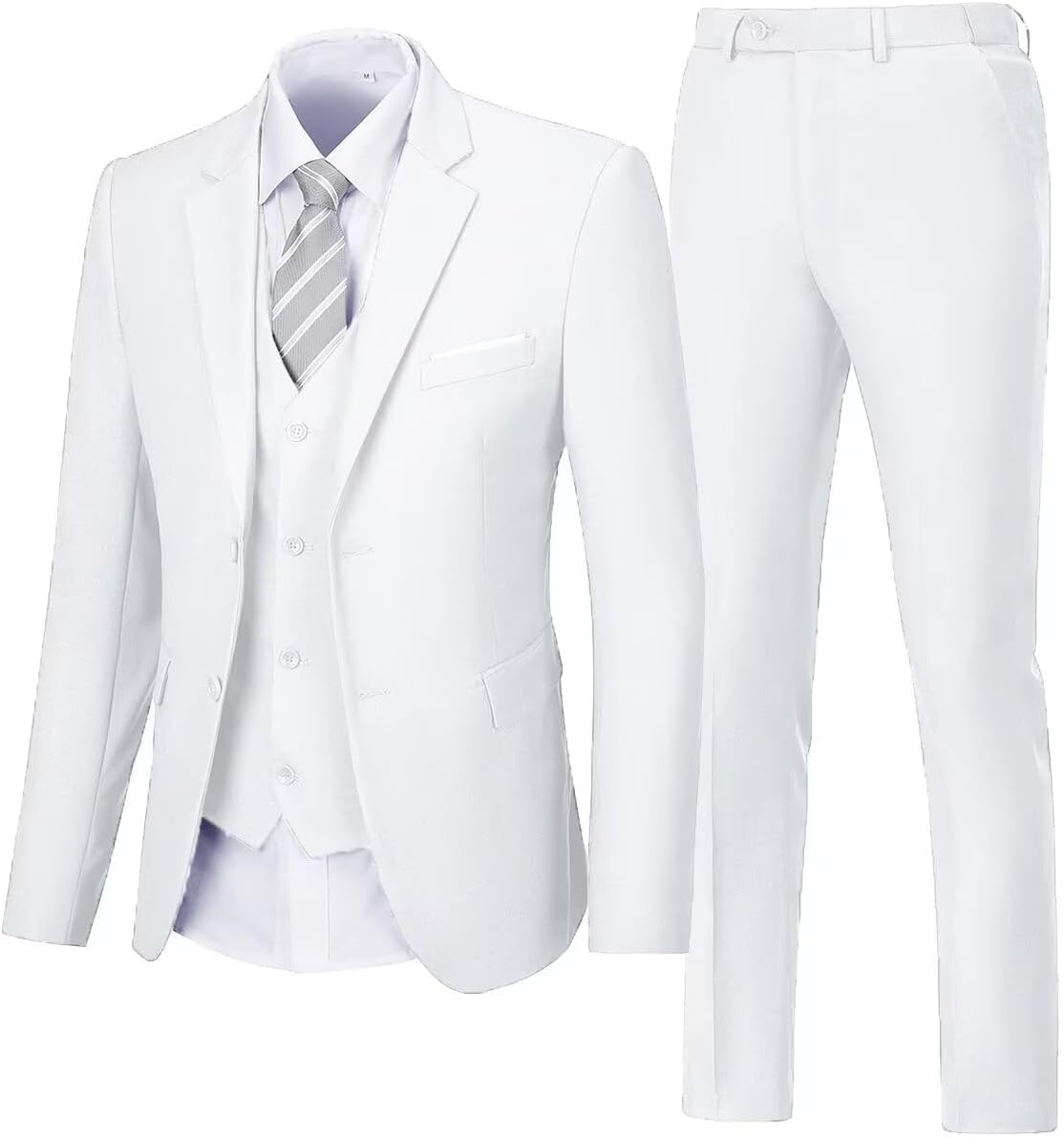 Men's 3 Piece Wedding Suit Slim Fit Tuxedo Set for Any Occasion