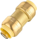 EFIELD 1/2 Inch Straight Coupling Push-Fit Fittings Pack of 50