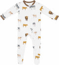 KYTE BABY Unisex Zipper Closure Footies - Soft Rayon Bamboo