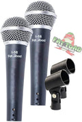 Wired Vocal Microphones 2-Pack - Live ResponsePRO Fat