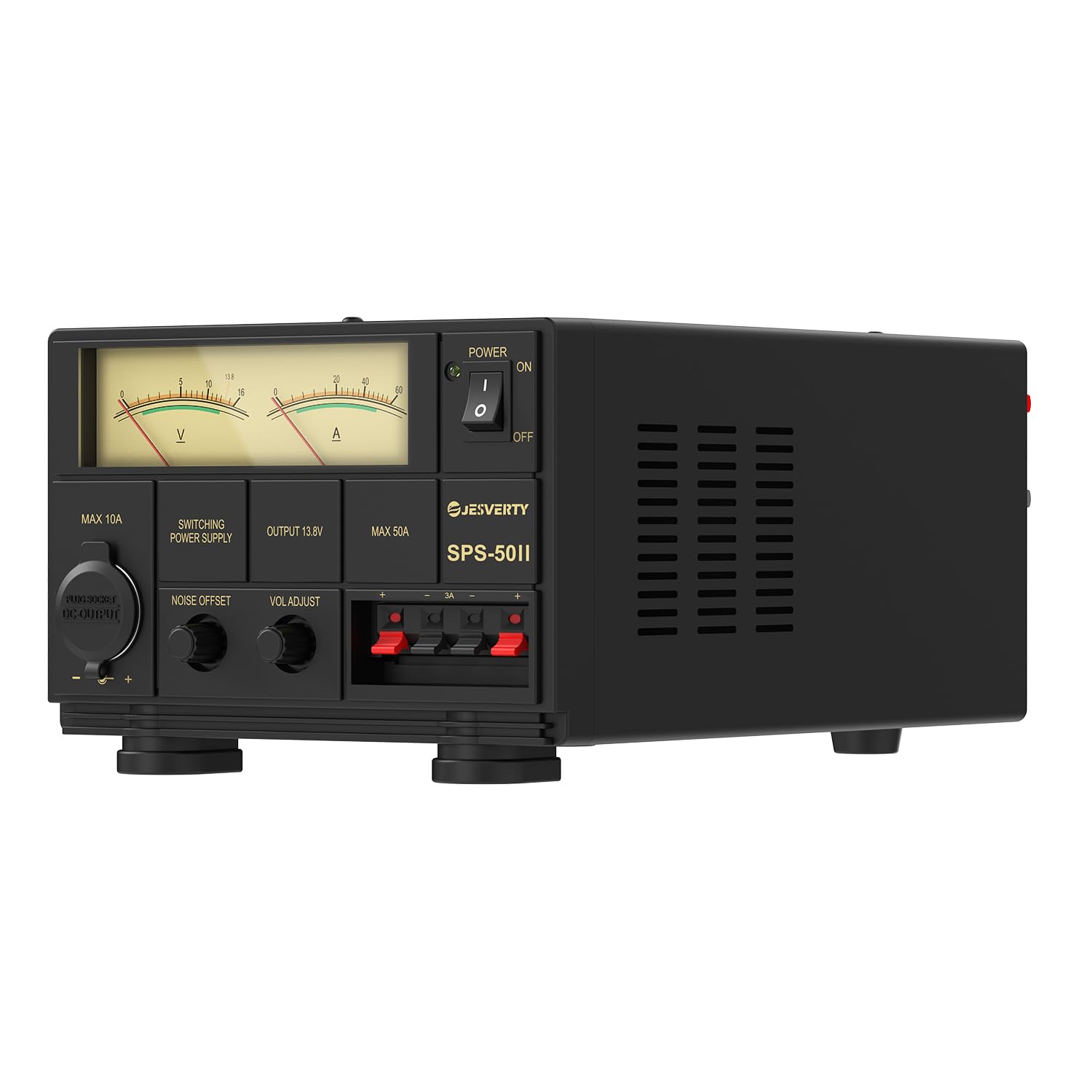 High-Powered 50A Bench Power Supply - Regulated & Compact for DIY Projects - Jesverty SPS-50II