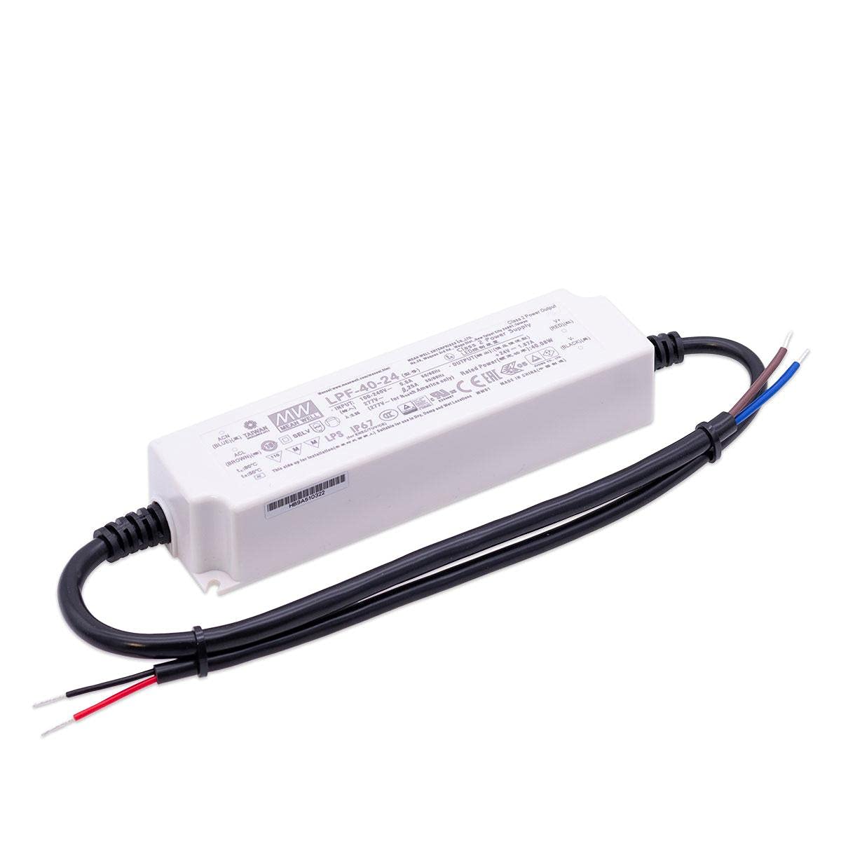 MEAN WELL LPF-40-24 Class 2 Switching LED Driver Power Supply
