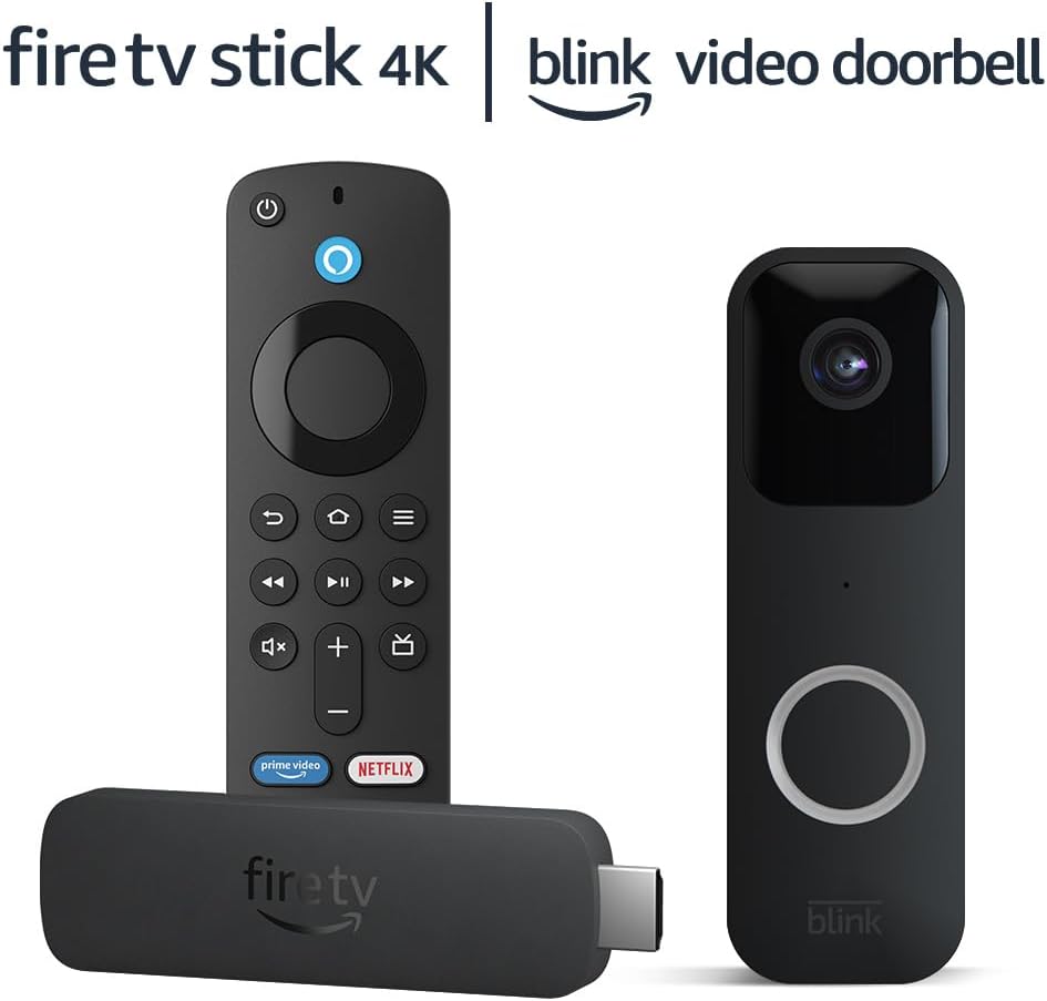 Enhanced Security with Fire TV Stick 4K & Blink Doorbell