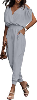 Jumpsuit for Womens Dressy Casual Cold Shoulder Romper 2025