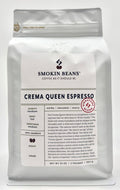 Smokin Beans 2-Pound Crema Queen Espresso Coffee - Fresh Roasted Whole