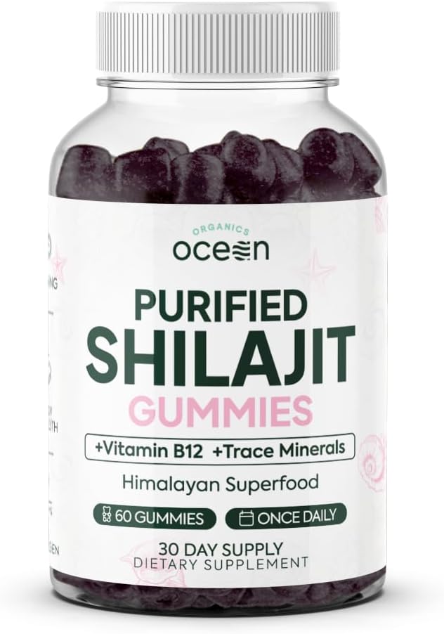 Shilajit Gummies for Men and Women - Natural Energy Support
