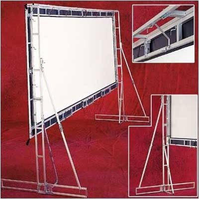 Draper Truss Style Cinefold Cineflex Portable Screen - Massive 22' 11 View!