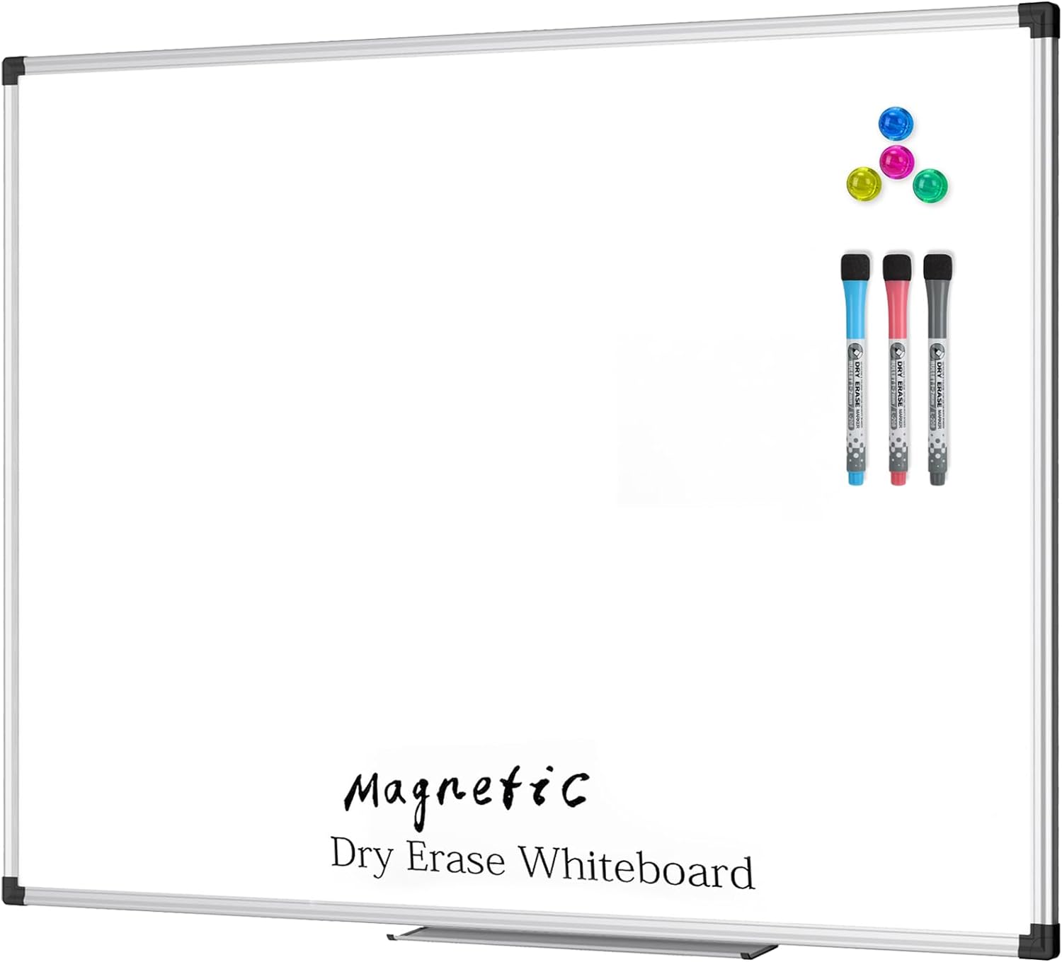 XBoard Magnetic Dry Erase Whiteboard 48 x 36 Inch for Home Office